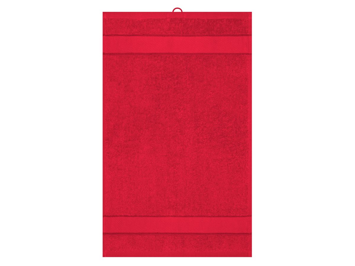 mb Guest Towel MB441 red, Größe one size