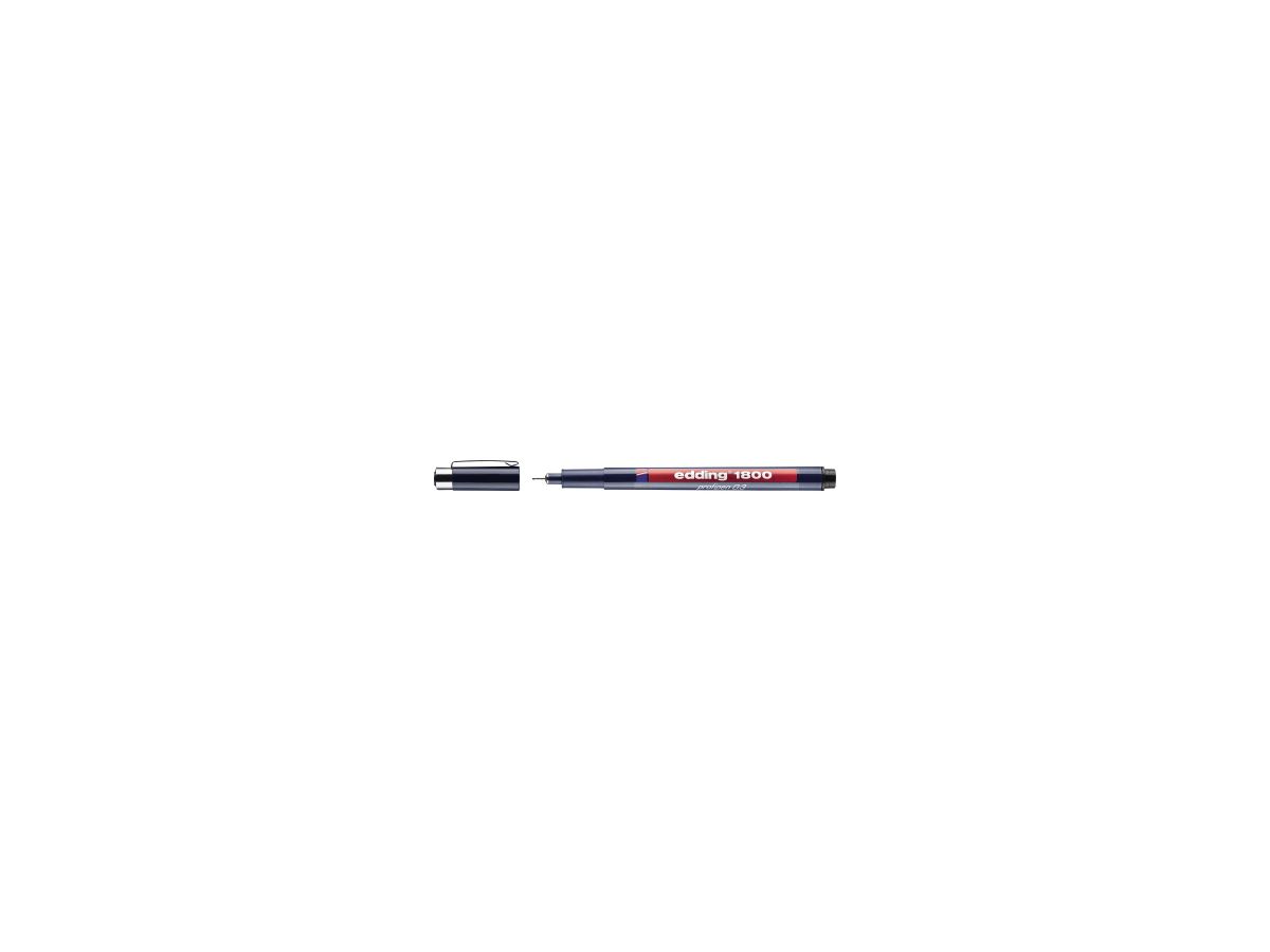 edding Feinschreiber 1800 profipen 4-180003001 0,35mm schwarz