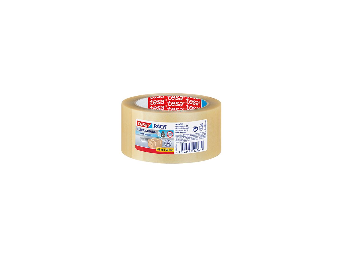 Tesa - Pack Nr. 57176 66 m x 50 mm transparent