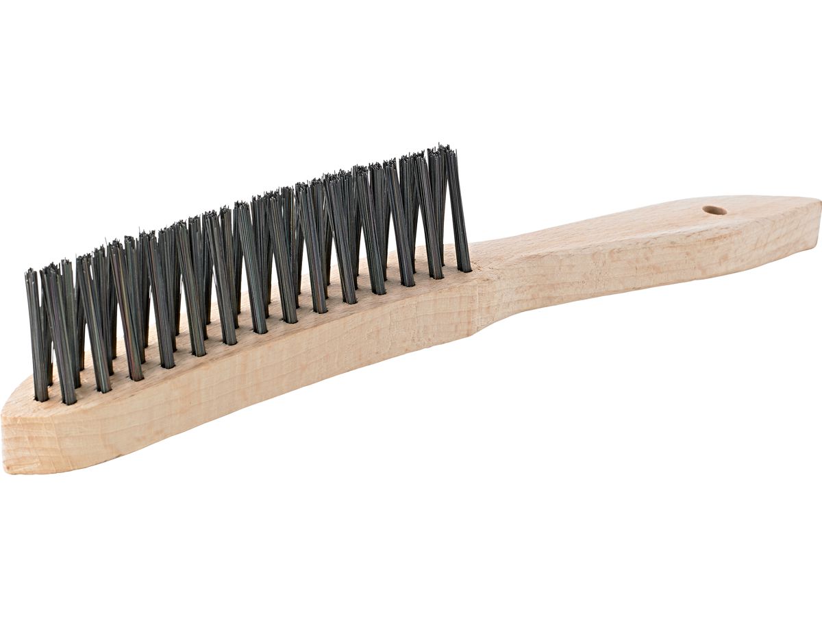 Fillet weld brush steel Smooth 3 row FORMAT