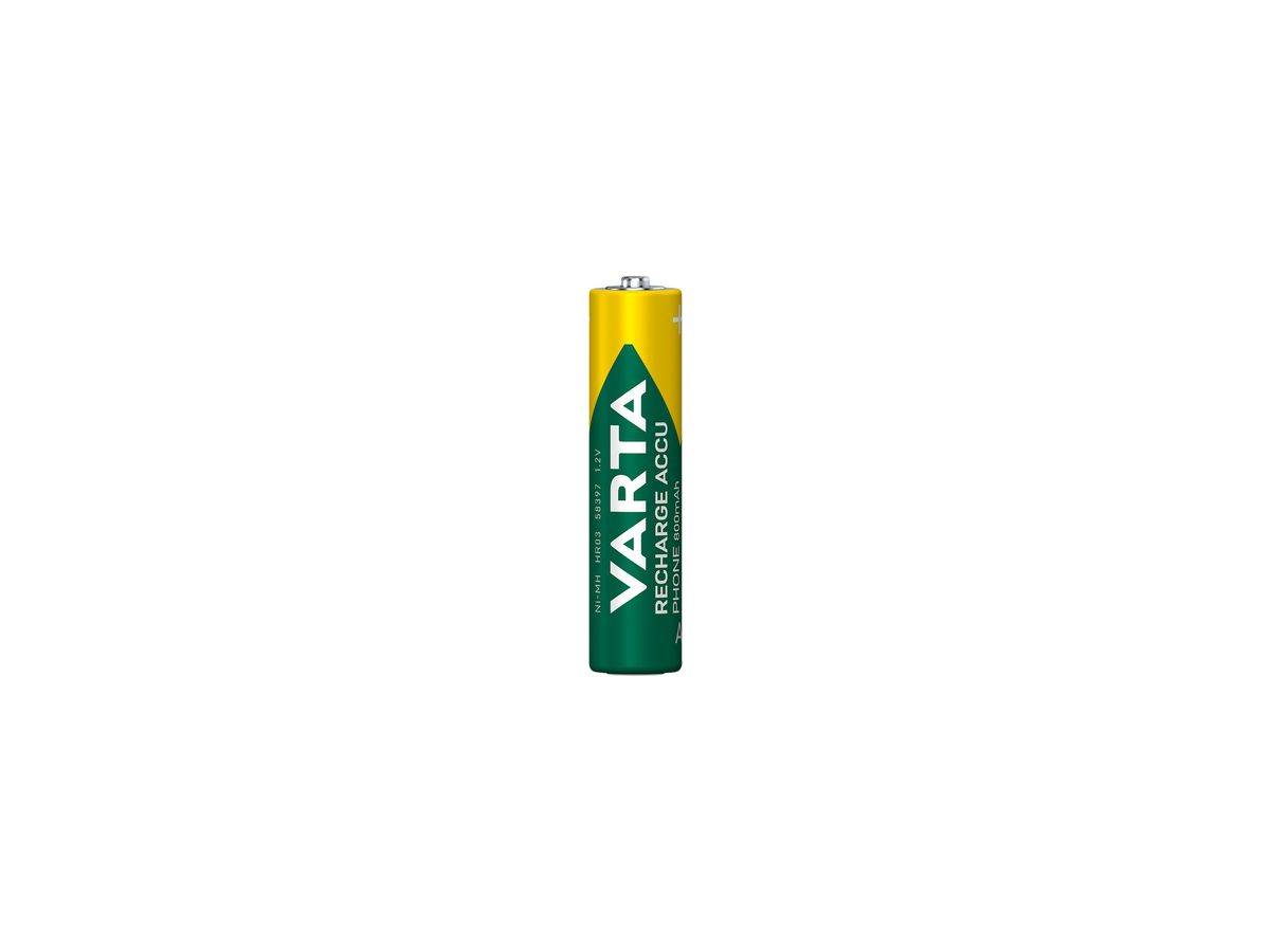 Varta Akku Phone Power 58398101402 AAA Micro T398 800mAh 2 St./Pack.