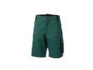 JN Workwear Bermudas JN835 65%PES/35%BW, dark-green/black, Größe 48