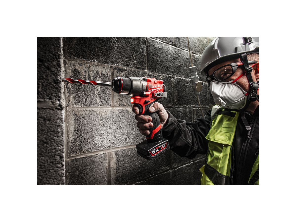 MILWAUKEE Akku-Schlagbohrschrauber M12FPD2-602X, 2x12V/6,0 Ah, Ladegerät