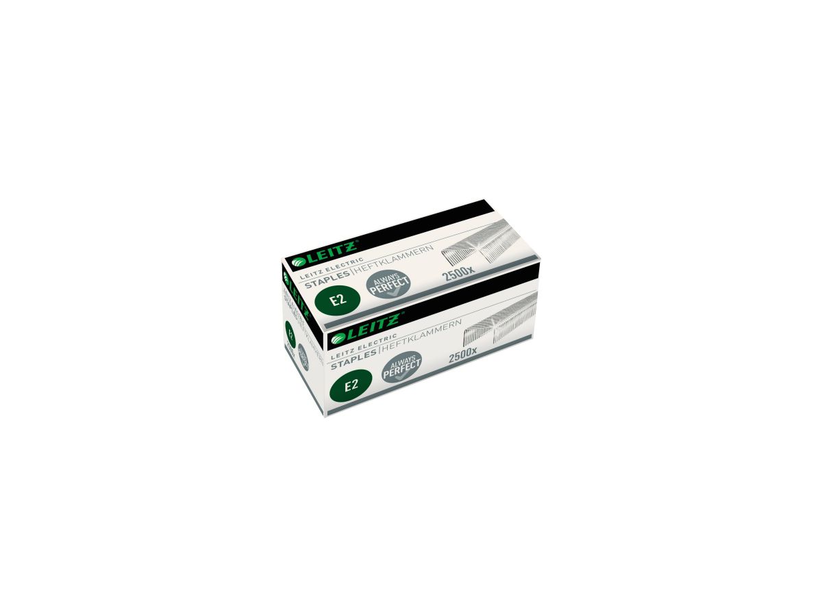 Leitz Heftklammer e2 55690000 für 5533 24/6 verzinkt 2.500 St./Pack.