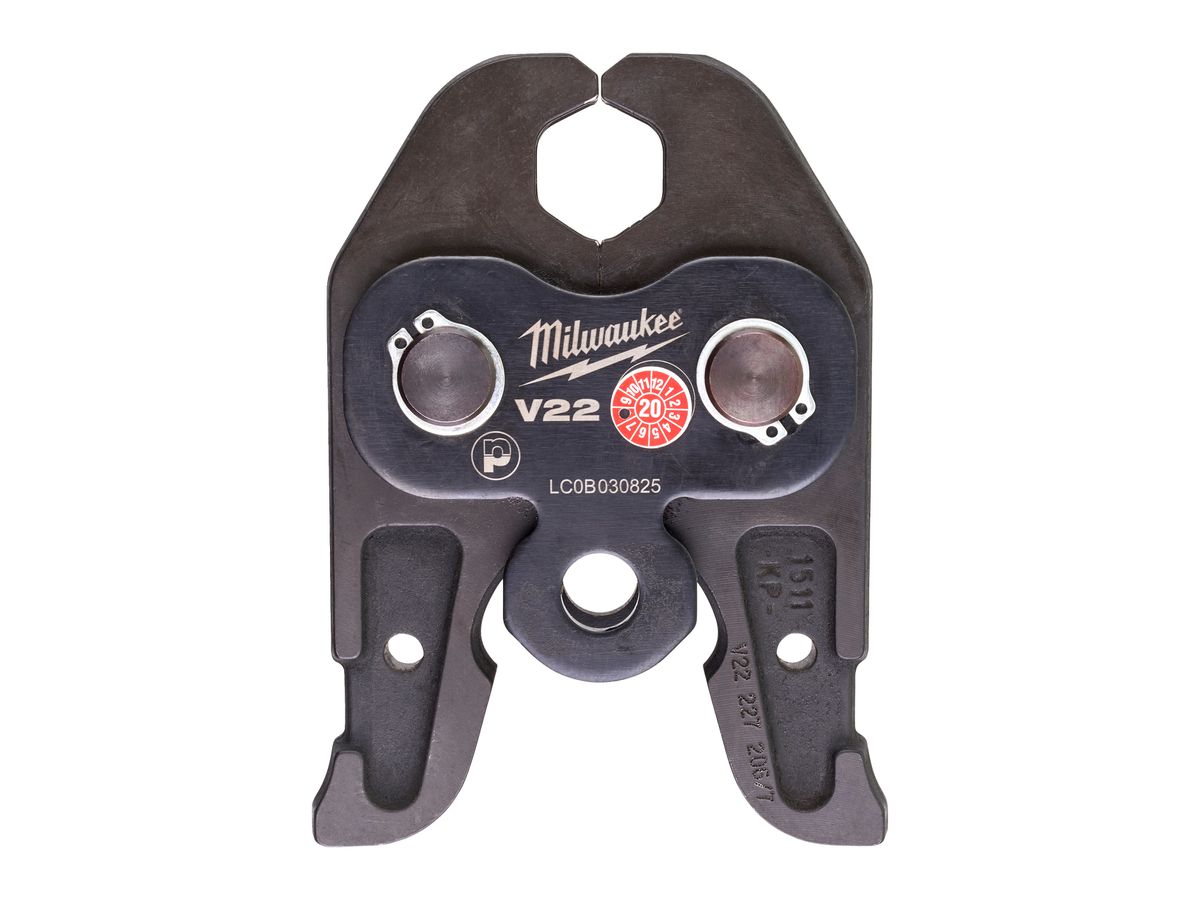 MILWAUKEE Pressbacke J18-22 Nennweite V22 für 18 V Presswerkzeug
