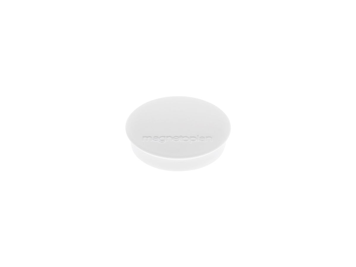 Magnet D=30mm VE=10 Haftkraft 700 g weiss