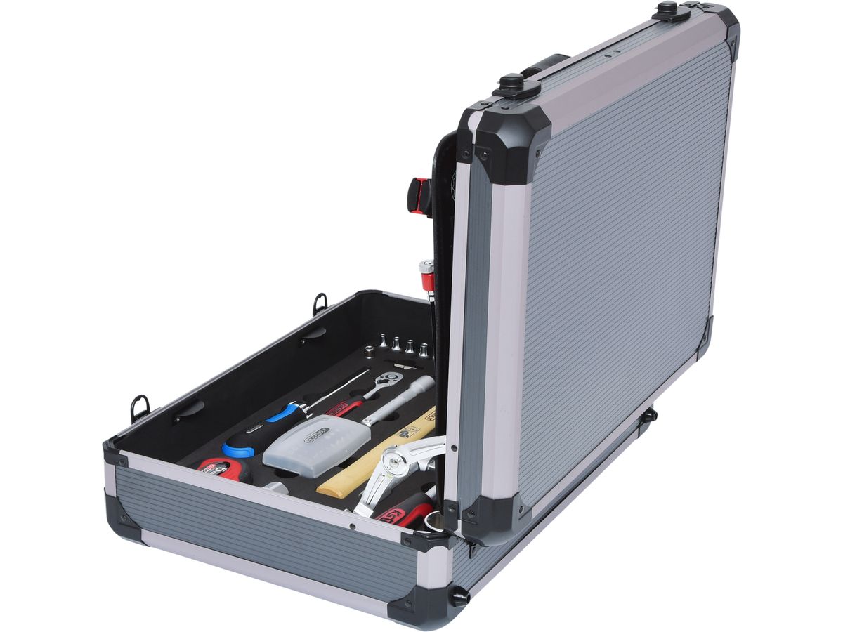 KS TOOLS Universal-Werkzeugsortiment 1/4" + 1/2", 127-teilig im Koffer