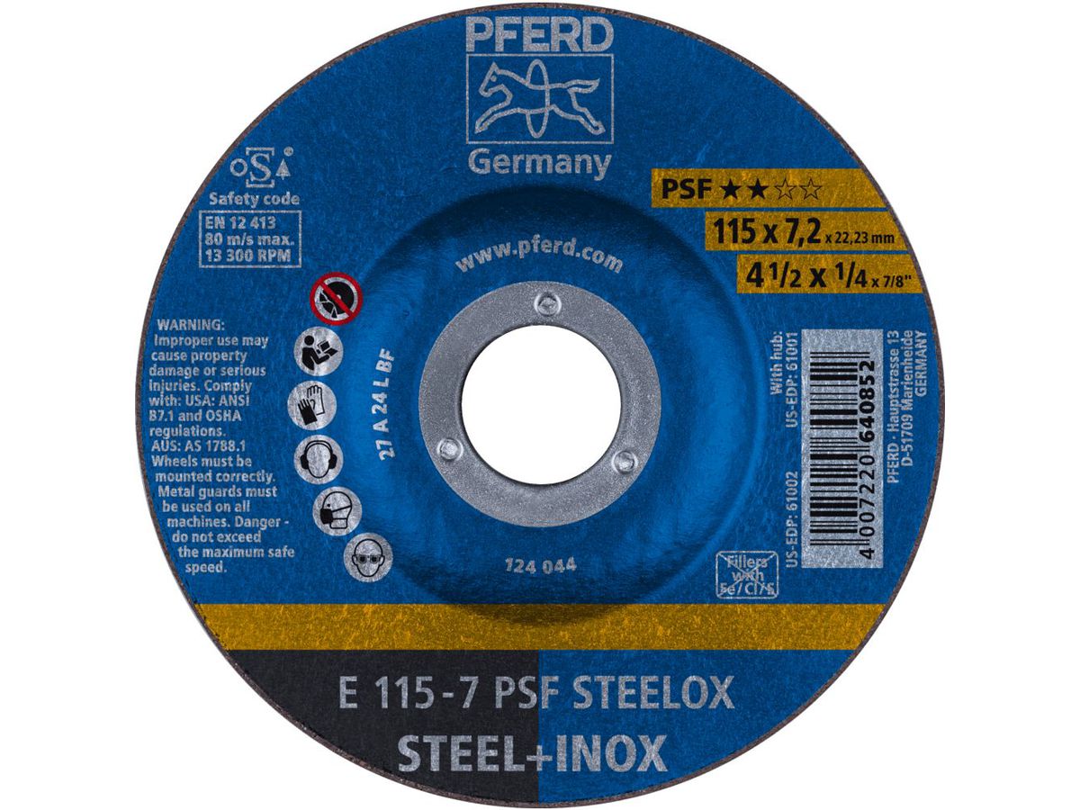 SCHRUPPSCHEIBEN E 100-6 A 24 L
