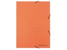 Soennecken Eckspanner 1475 DIN A4 3Klappen und Gummizug orange