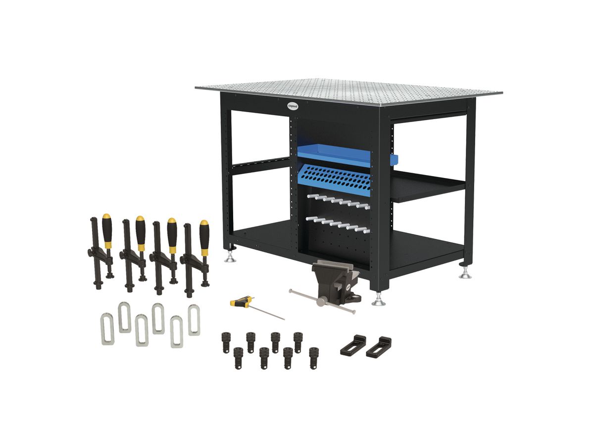Workstation Basispaket inkl. Werkzeug- Set B Werkbank