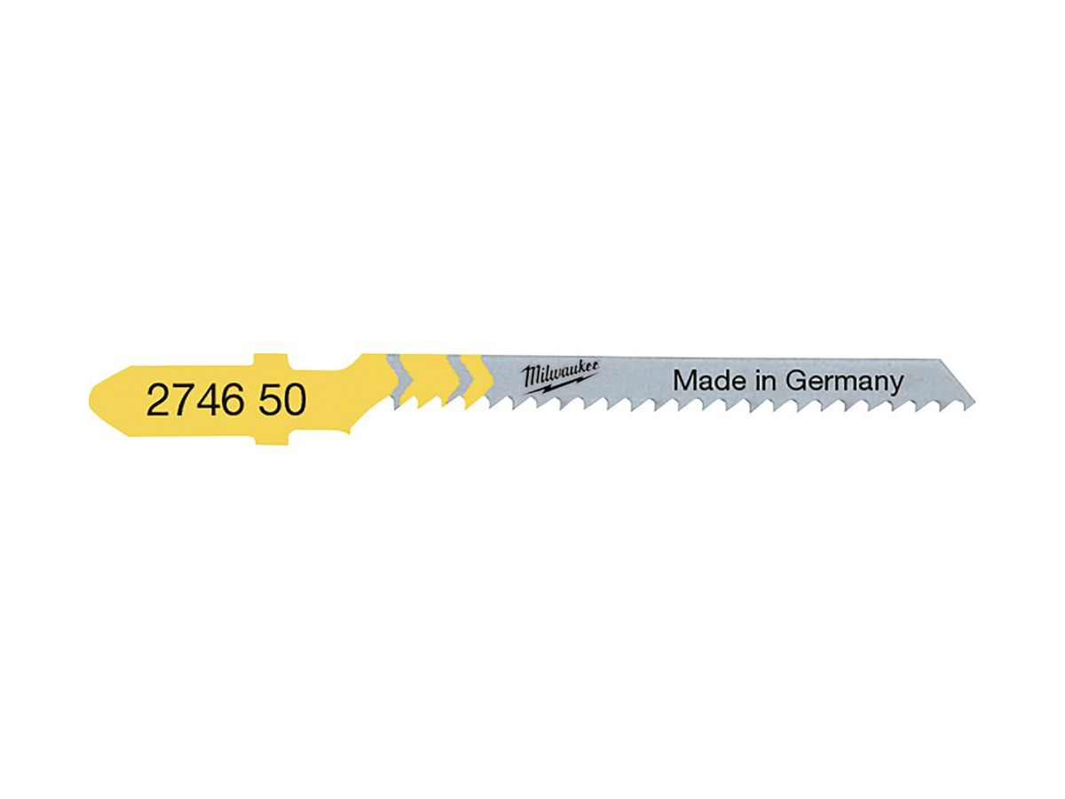 MILWAUKEE Stichsägeblatt T119BO 50 x 2 mm Holz Kurvenschnitte