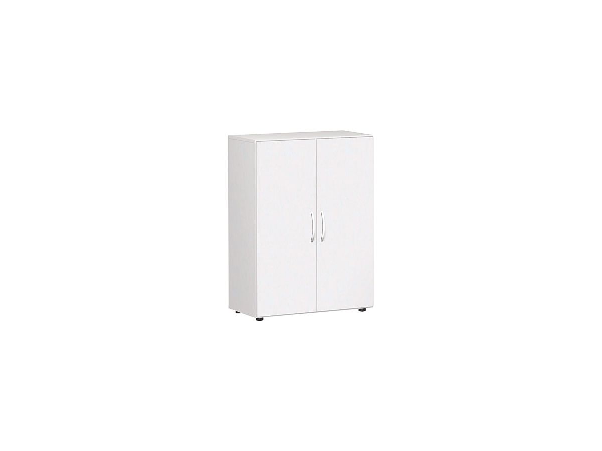 Geramöbel Flügeltürenschrank Mailand S-383102-W 80x42x110,4cm ws