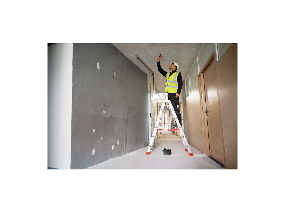 BOSCH EXPERT Linienlaser EXLL18V-120-33CG DK20, Akku, Ladegerät