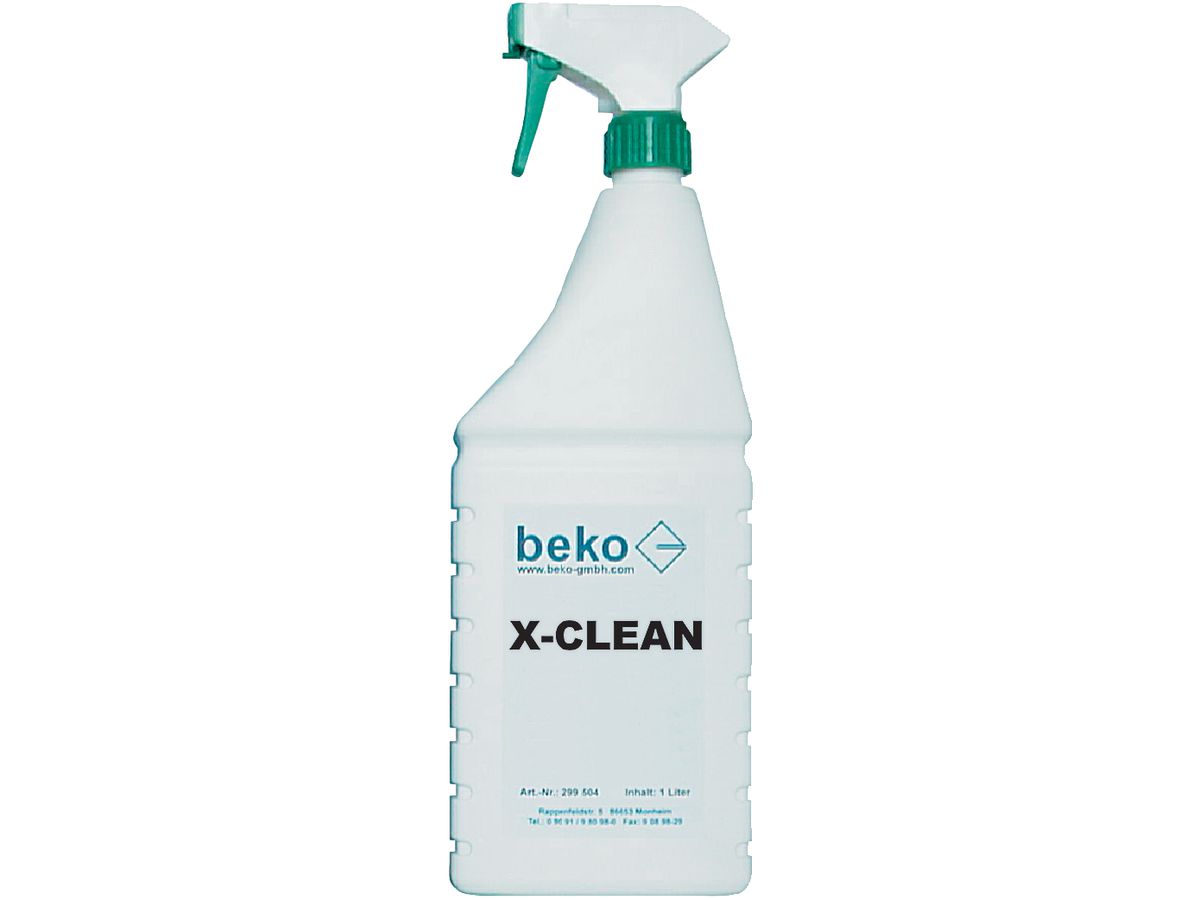 BEKO X-CLEAN Reinigungs-Konzentrat 1Liter Konzentrat + Sprühflasche
