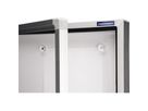 magnetoplan Schaukasten CC 1214100 90x79cm 6xDIN A4 Aluminium ws
