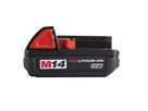 MILWAUKEE Akku M14 B 14,4 V/1,5 Ah Li-Ion Red