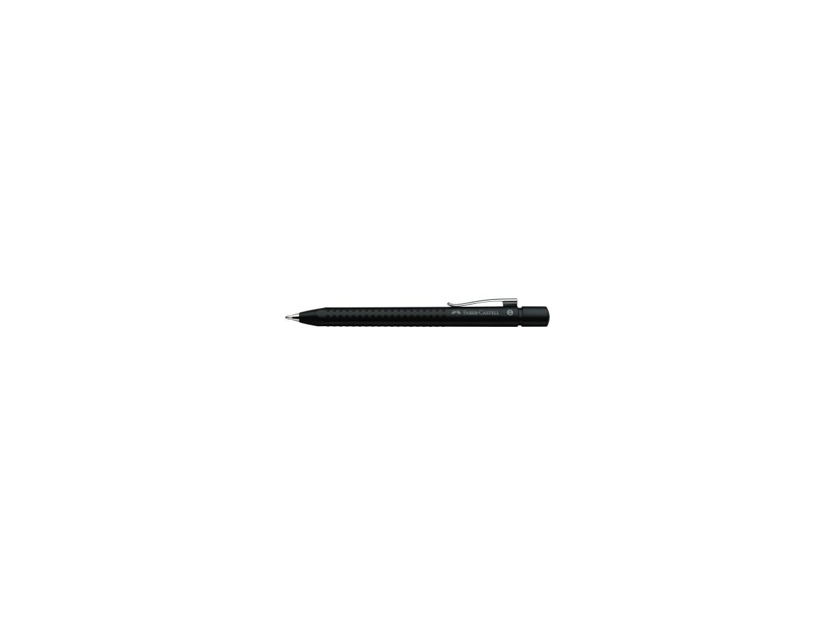 Faber-Castell Kugelschreiber GRIP m 2011 144187 M mattschwarz