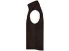 JN Fleece Vest JN045 100%PES, brown, Größe L