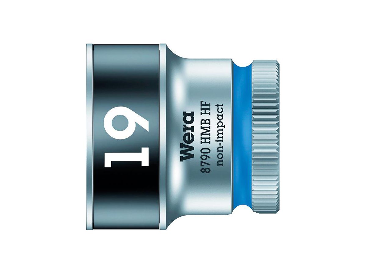 WERA Steckschlüsseleinsatz 8790 HMB HF SW 19,0 mm, 3/8", Haltefunktion