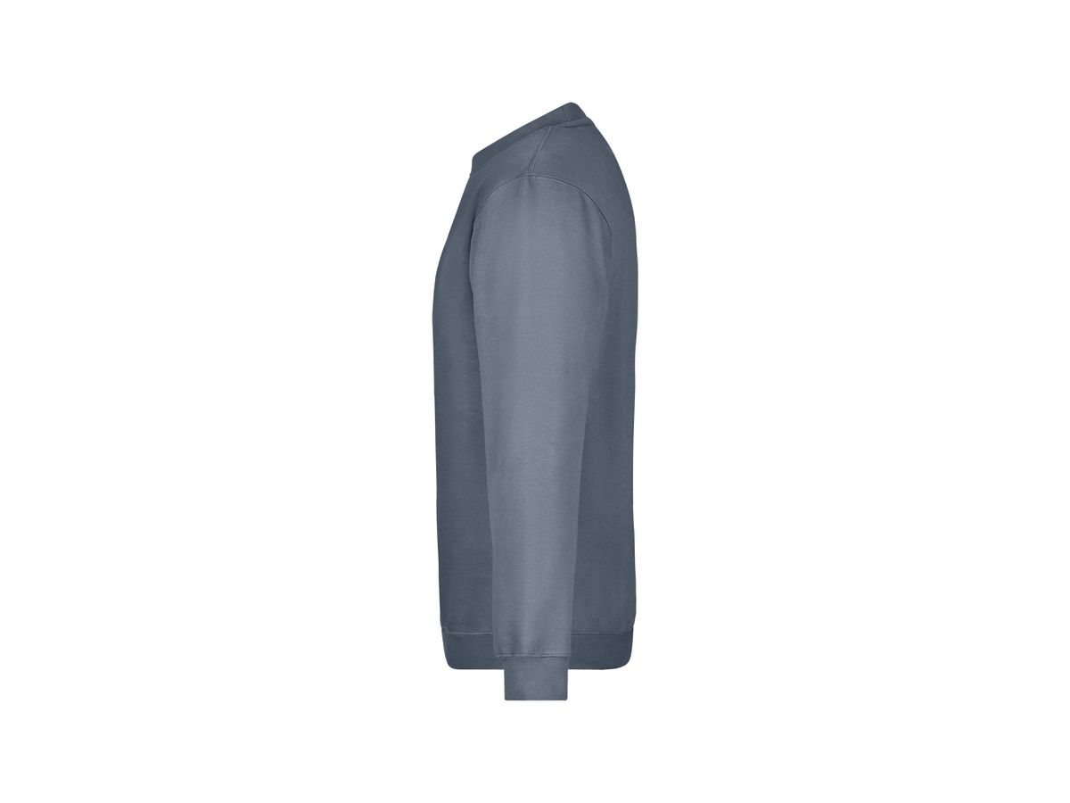 JN Round-Sweat Heavy JN040 80%BW/20%PES, carbon, Größe 5XL