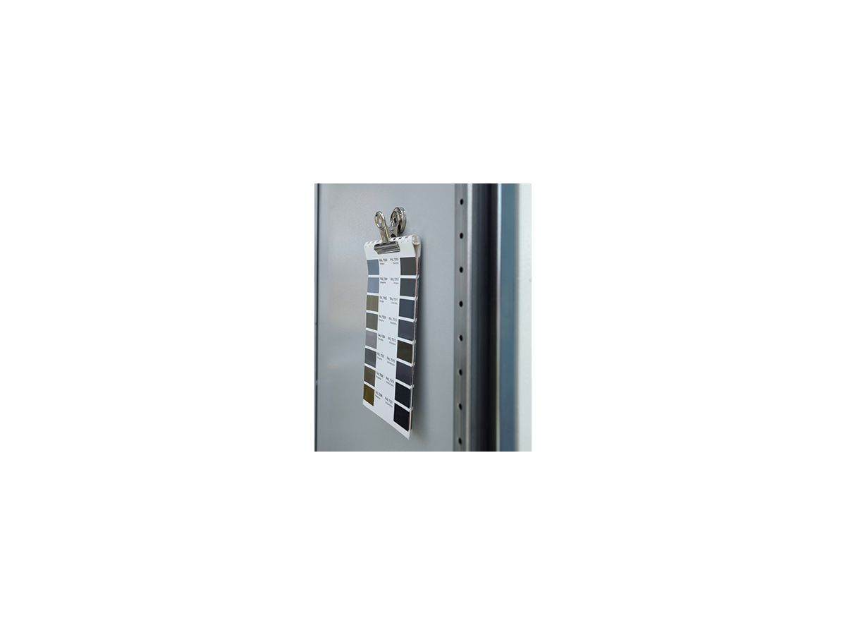 MAUL Briefklemmer 2185096 50mm Magnet nickel 2 St./Pack.
