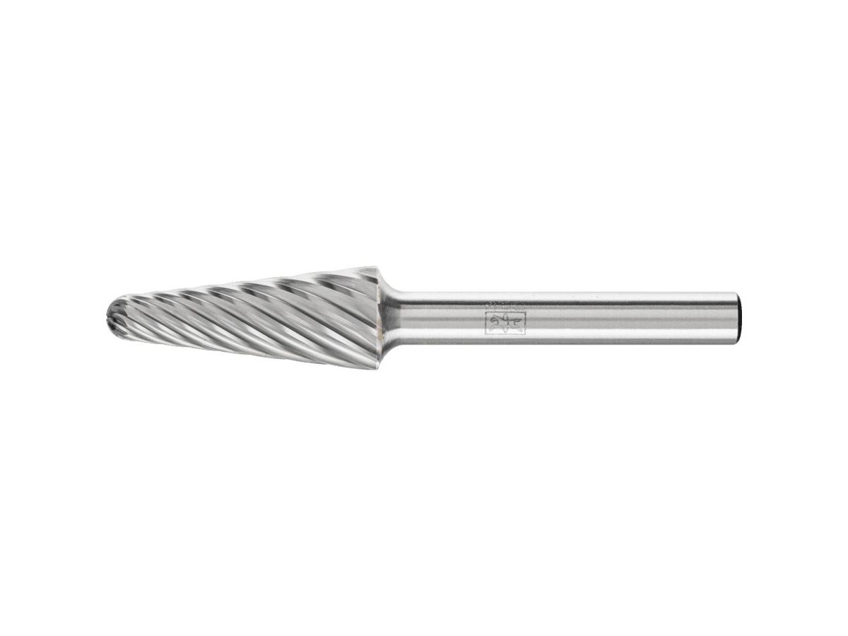 PFERD Frässtift HM Rundkegelform 1230, INOX 6mm, 12x30mm