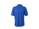 JN Mens Workwear Polo JN830 50%BW/50%PES, royal, Größe 4XL