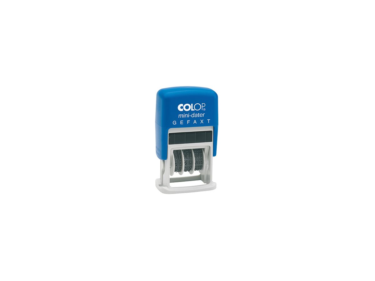 COLOP Datumstempel mini-dater GEFAXT 160/L4 105207