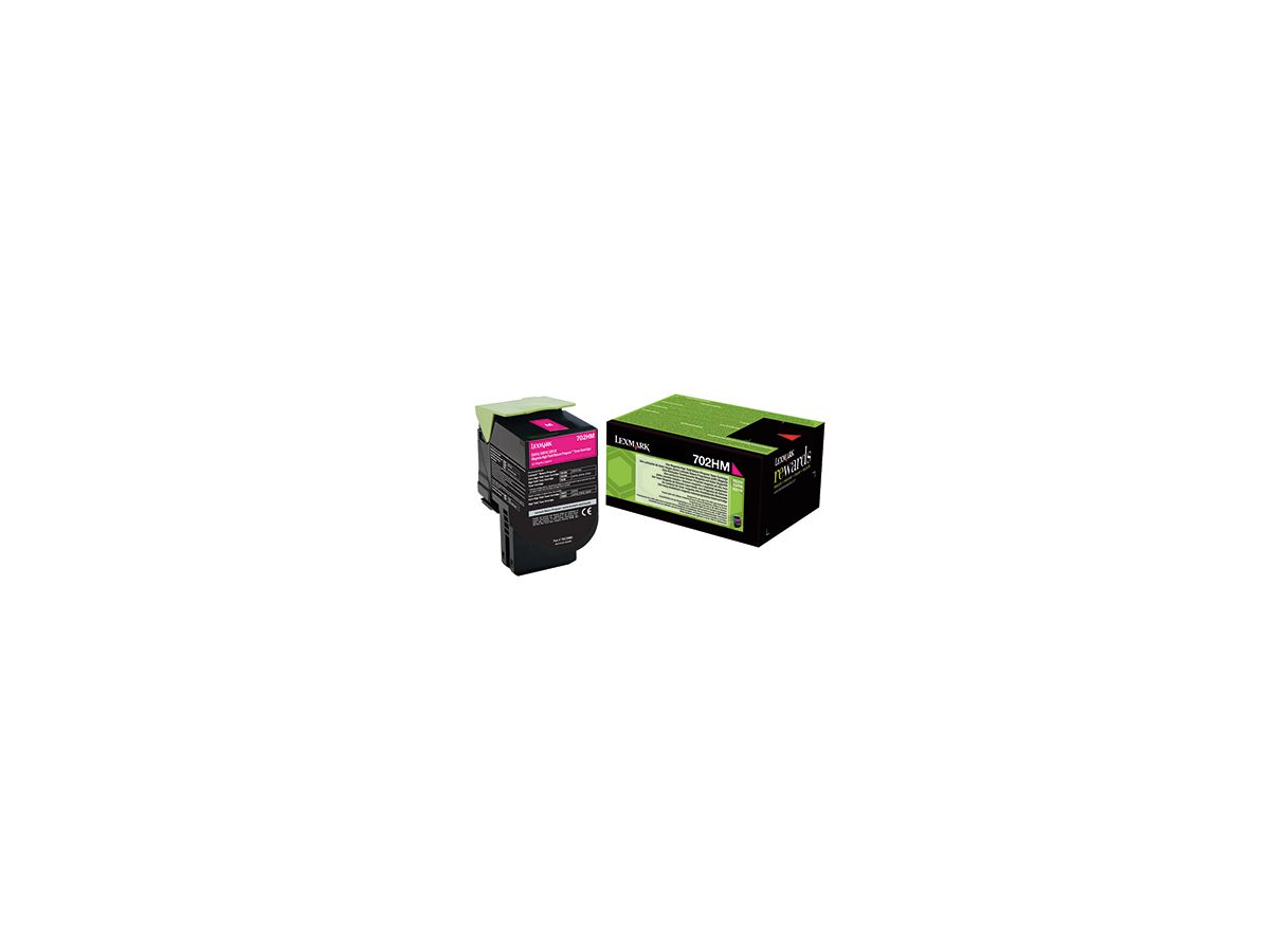 Lexmark Toner 70C2HM0 3.000Seiten magenta