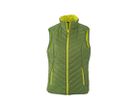 JN Ladies Lightweight Vest JN1089 100%PA, jungle-green/acid-yellow, Gr. L
