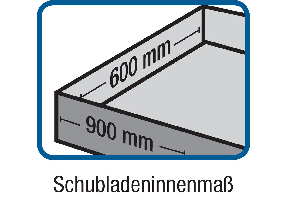 Thekenschrank 2 T FH1060x700x1020