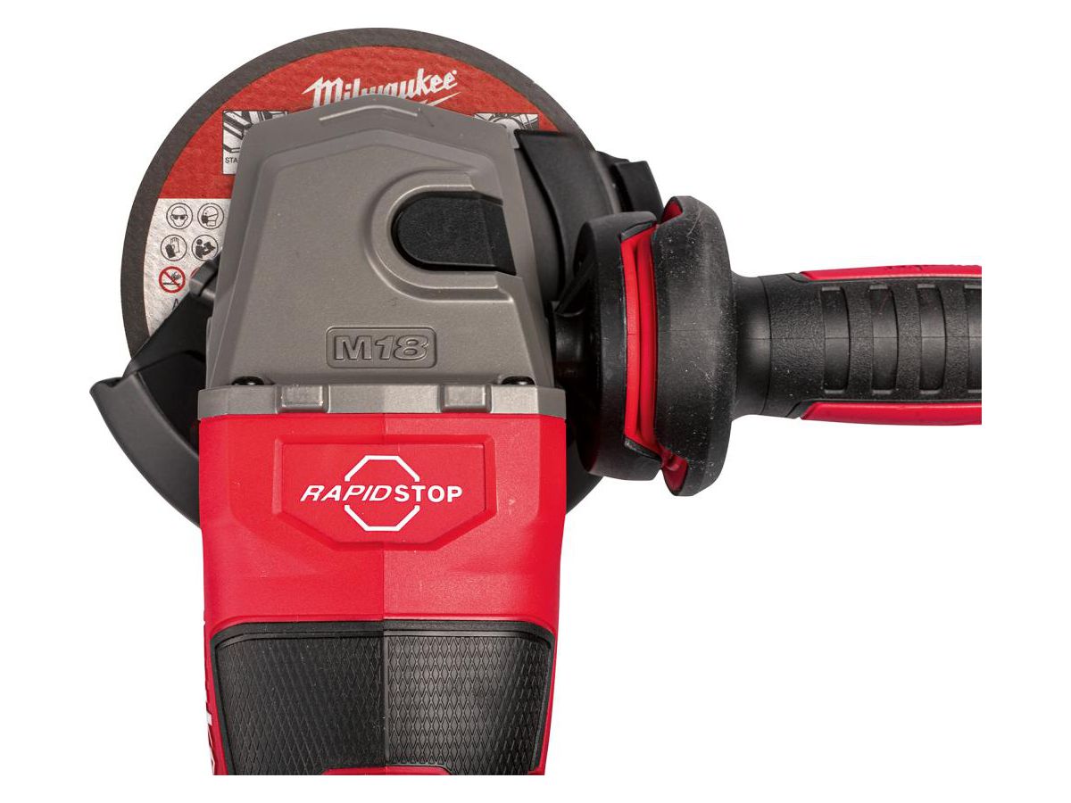 MILWAUKEE Akku-Winkelschleifer M18FHSAG125XB2-802X, 2x8,0 Ah, Ladeg.