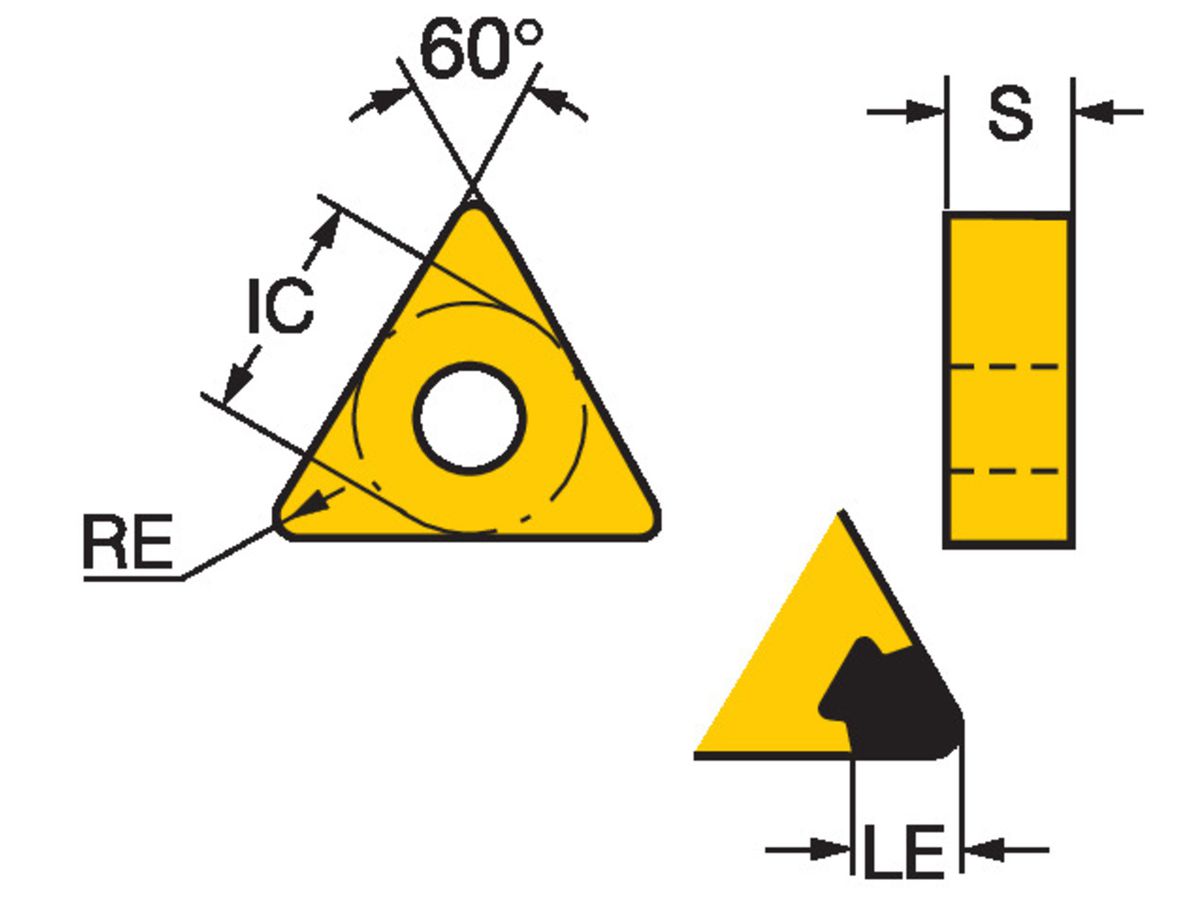 COROMANT T-Max P Schneidplatte zum