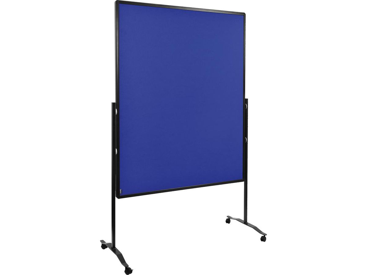 Legamaster Moderationswand 7-204410 120x150cm Filz marineblau