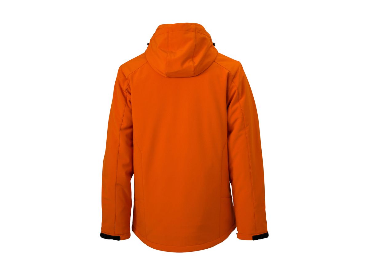 JN Mens Wintersport Jacket JN1054 92%PES/8%EL, dark-orange, Größe 3XL