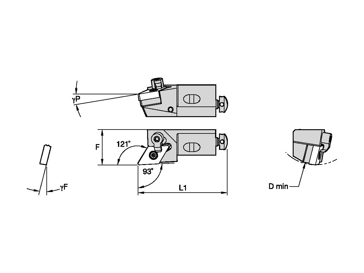 KENNAMETAL MDJNR16CA15 M KURZKLEMMHALTER