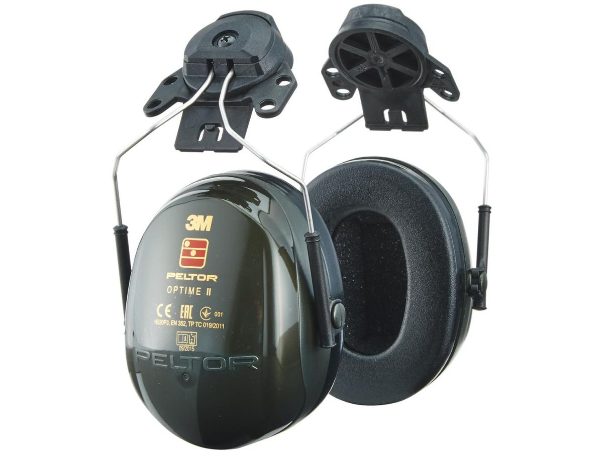 Gehörschutz Peltor Optime 2 H520P3E mit Helmbefestigung