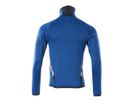MASCOT Accelerate Fleece-Pullover m. RV Gr. 5XL azurblau/schwarzblau 18103-316