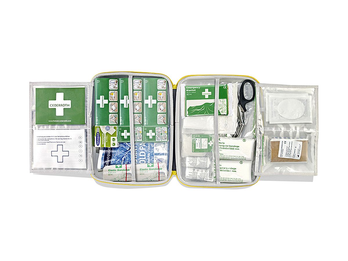 CEDERROTH First Aid Kit Large, DIN 13157