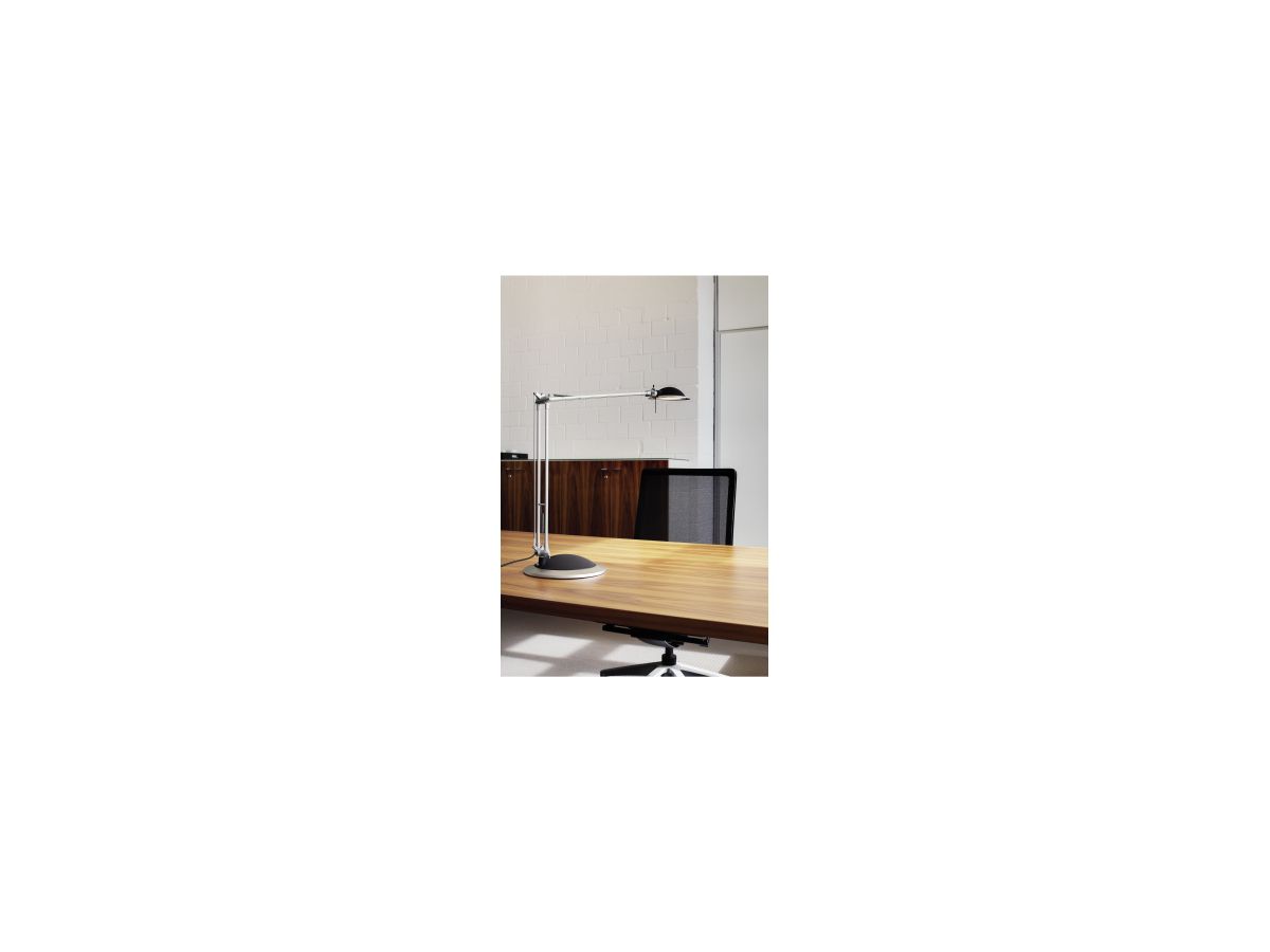 MAUL Tischleuchte MAULbusiness 8204095 LED 11W Standfuß silber