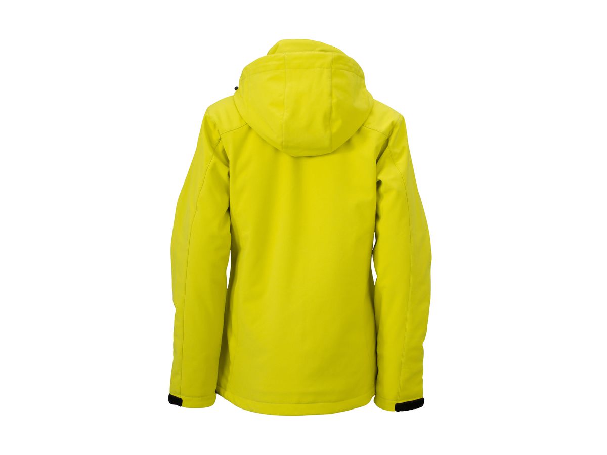 JN Ladies Wintersport Jacket JN1053 92%PES/8%EL, yellow, Größe 2XL