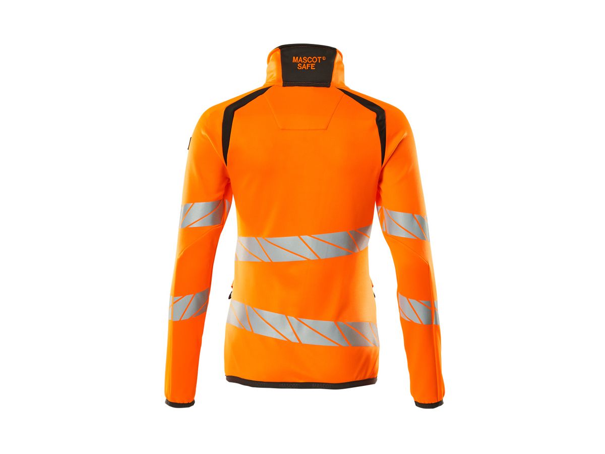 MASCOT Accel Safe Fleece-Pull. Damen RV Gr. 3XL hi-vis or/dunkelanthr. 19153-315