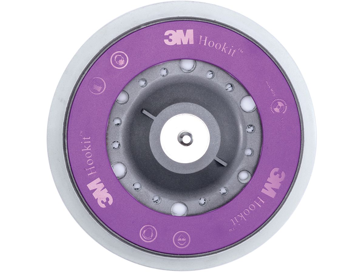 Disc pad Multihole 150mm 5/16i. Stand.3M