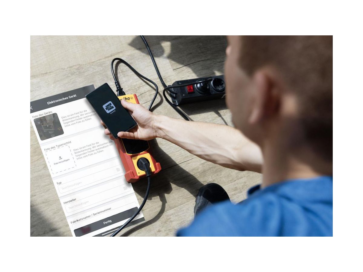 WIHA Gerätetester Set PAT one mit Werkzeug und Zubehör im Koffer