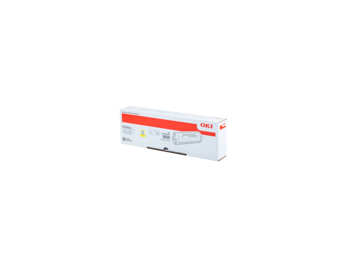 OKI Toner 45862837 7.300Seiten gelb
