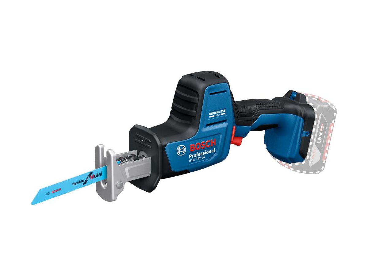 BOSCH Akku-Säbelsäge GSA 18V-24 solo, im Karton