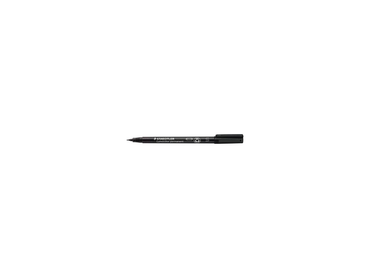 STAEDTLER Folienschreiber Lumocolor 313-9 0,4mm permanent schwarz