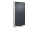 FORMAT Flügeltürenschrank 1950x935x400mm, 7035/7016, 50kg
