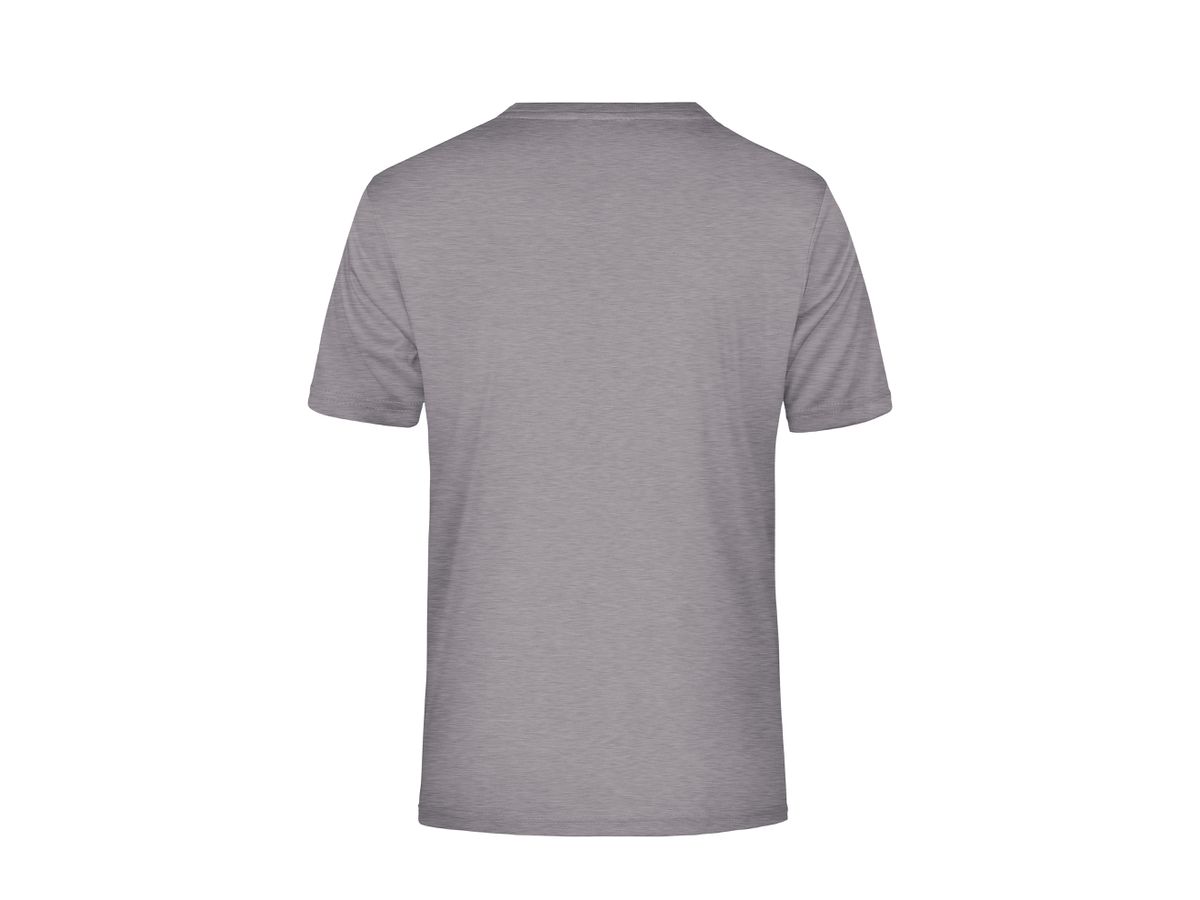 JN Mens Active - T JN358 100%PES, light-melange, Größe XL