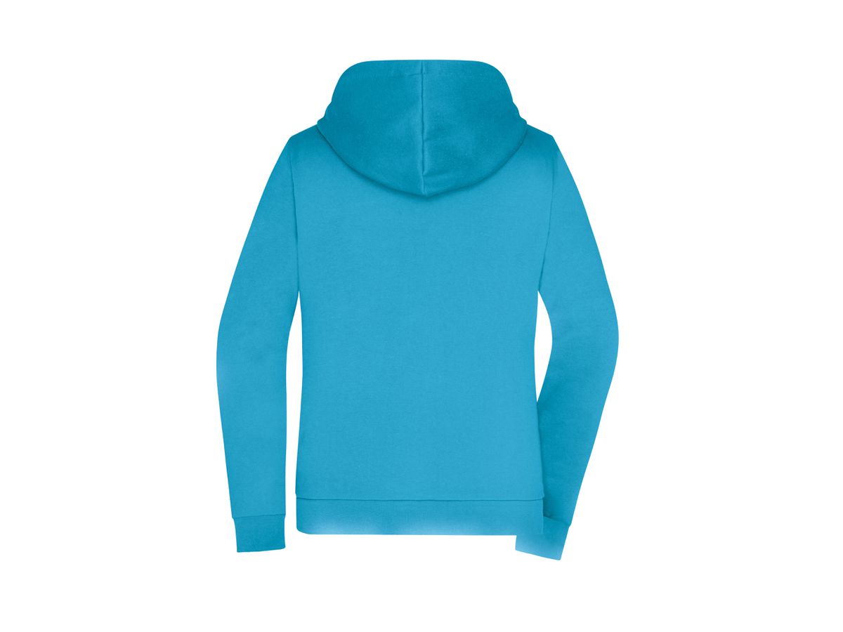 JN Promo Zip Hoody Lady JN755 80%BW/20%PES turquoise Gr. S